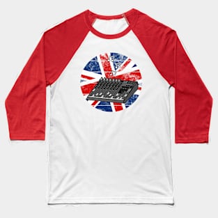 Sound Engineer UK Flag British Musician Baseball T-Shirt